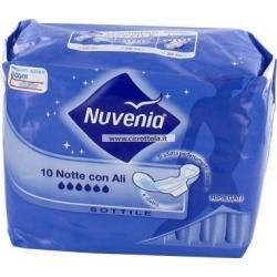 absorbent nuvenia good night wings x10